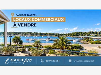 En exclusivité Vente local 150m² vue mer à Arzal
