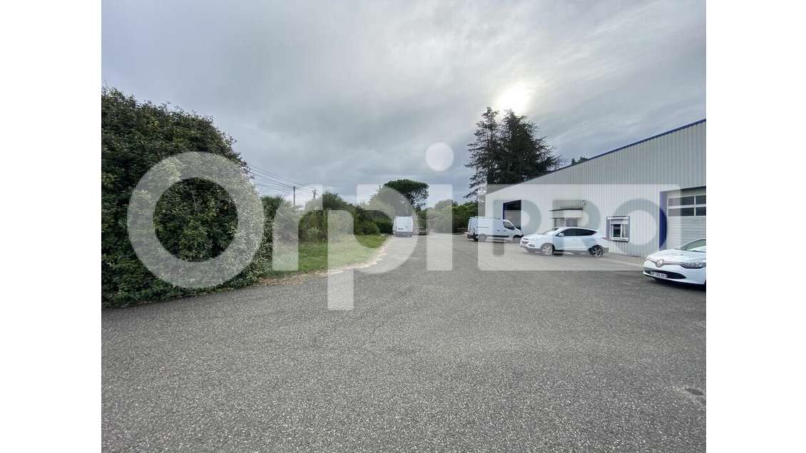 Vente entrepôt 900m² sur Montauban Nord à Albias