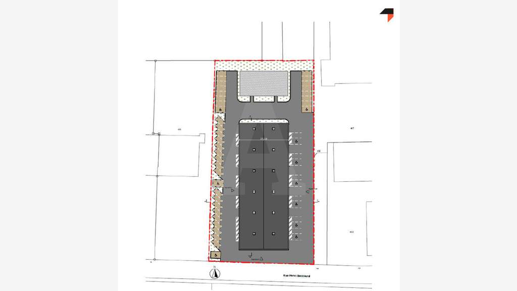 Vente local 196m² parc d'activités neuf à Gouesnou