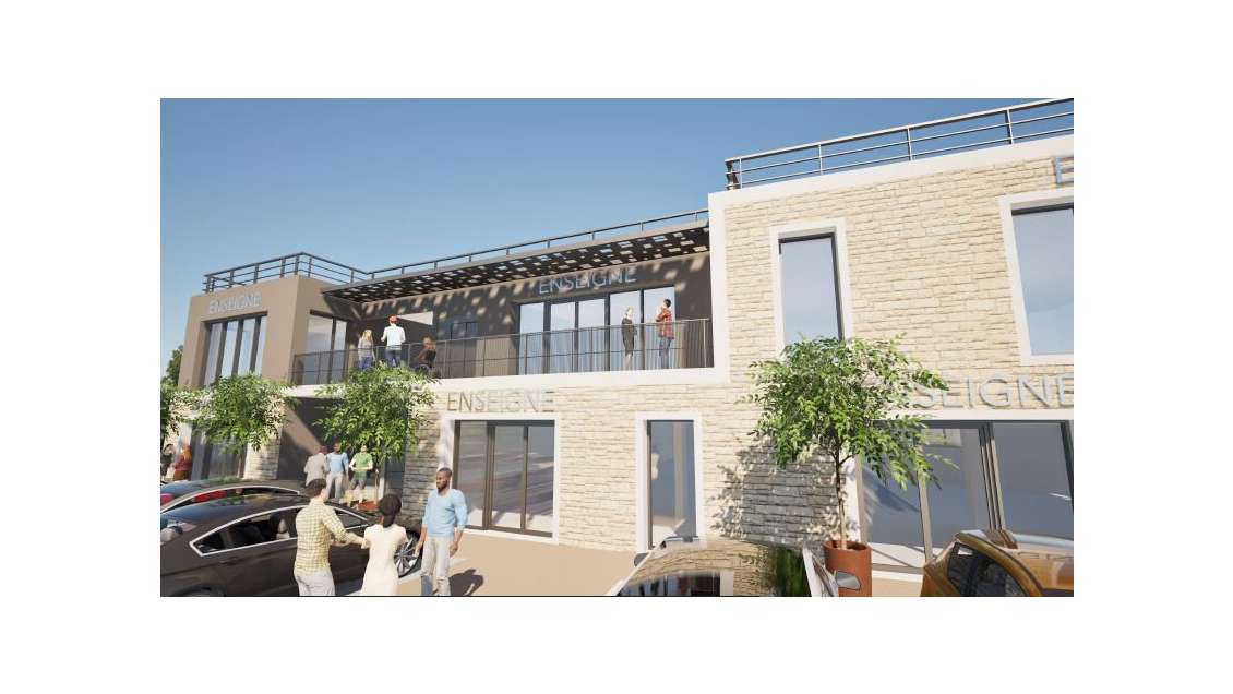 Vente plateau de bureau 416m² axe pénétrant Cuers