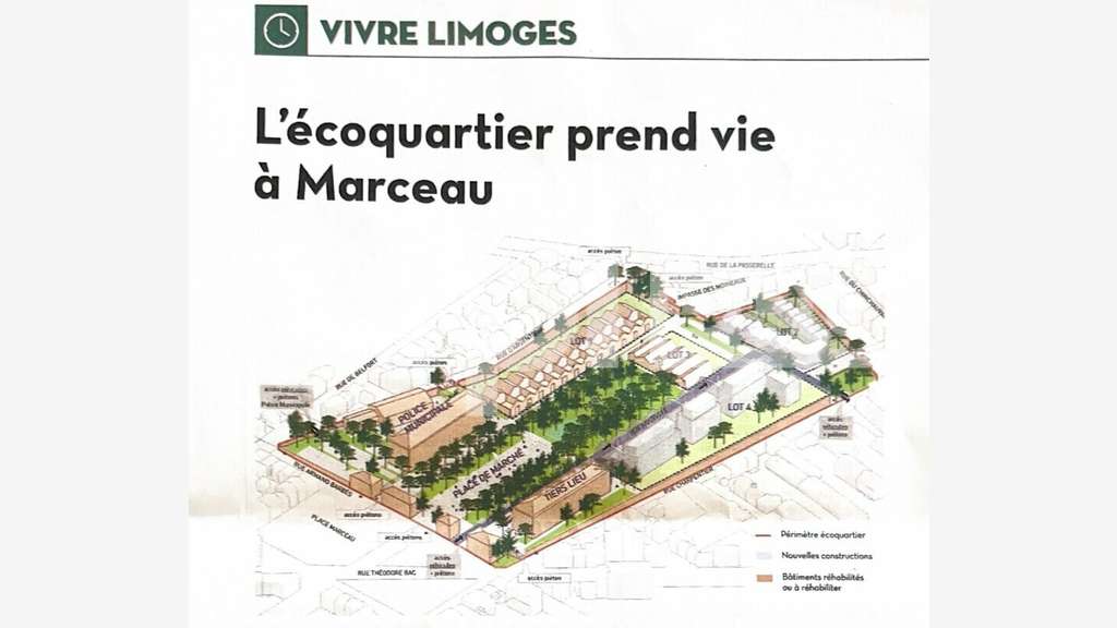 Vente local à usage de bureau à Limoges