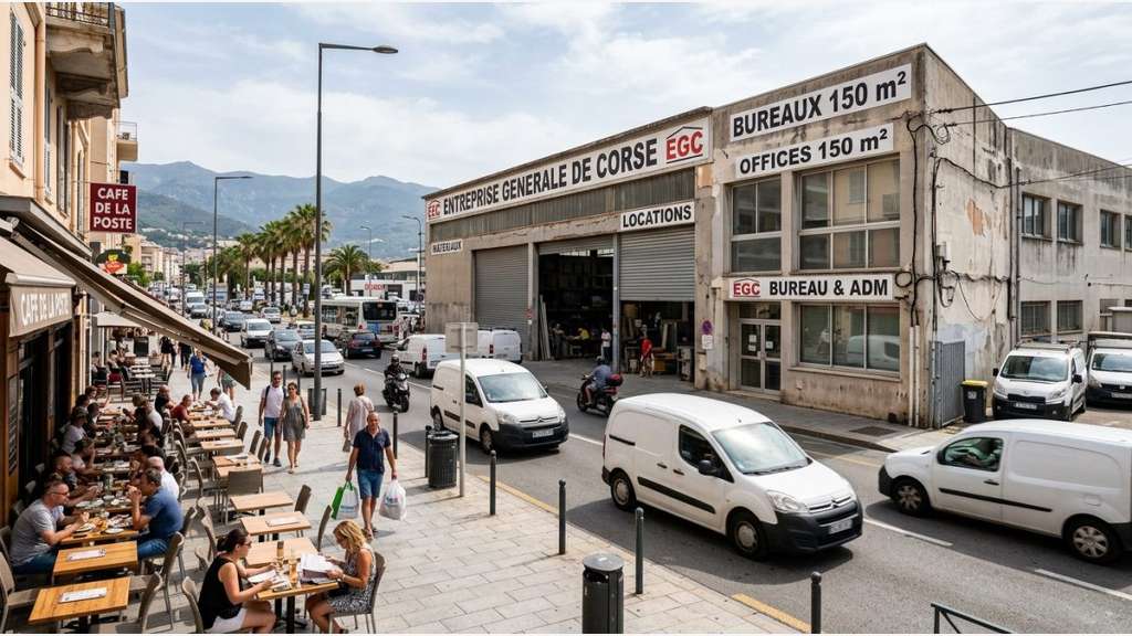 Vente murs commerciaux de 1375m² en Haute Corse