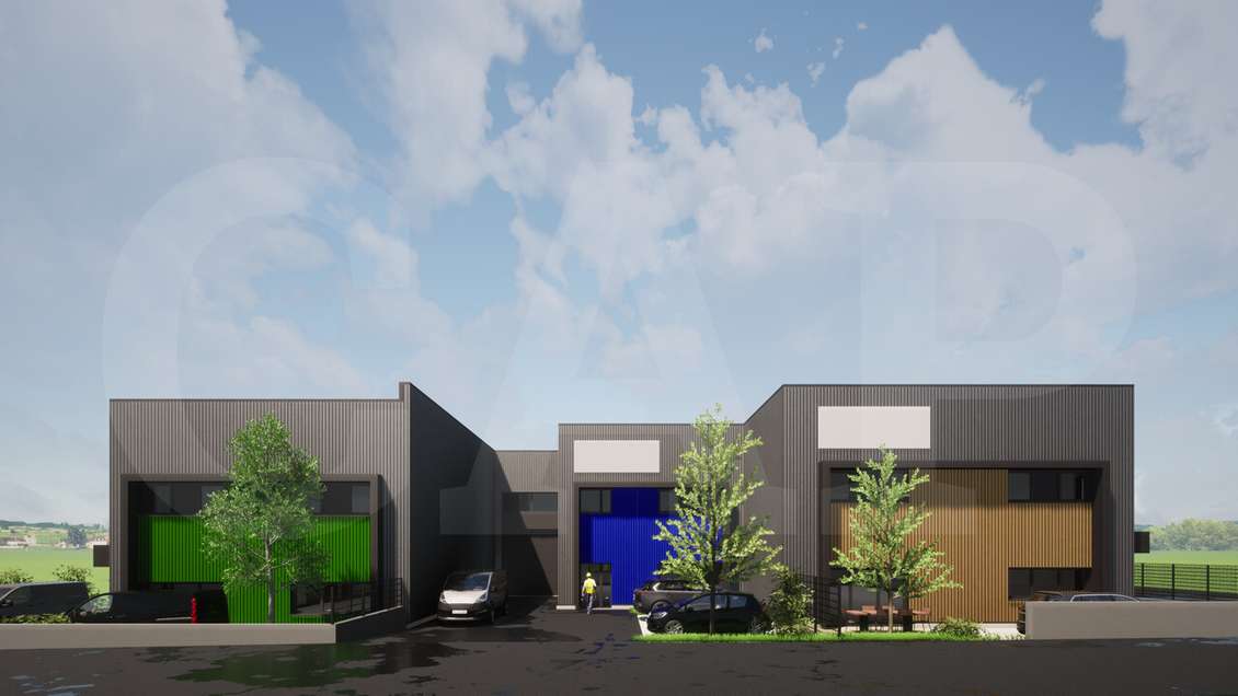 Cellule d'activités 276m² à vendre à Bédée