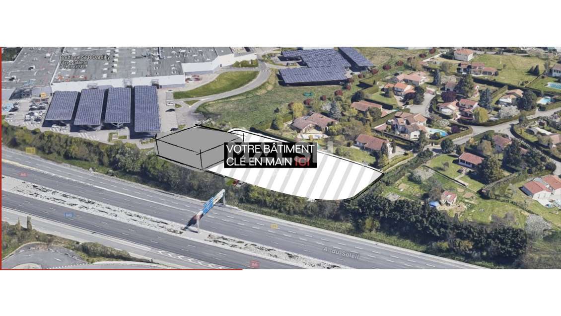Bâtiment clé en main de 900m² à 2400m² Dardilly