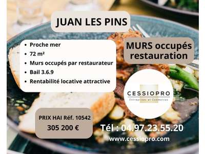 Vente Locaux commerciaux - Boutiques à Juan-les-pins