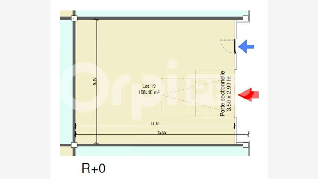 Vente local neuf 150m² à Vailhauquès ZAC Bel-Air