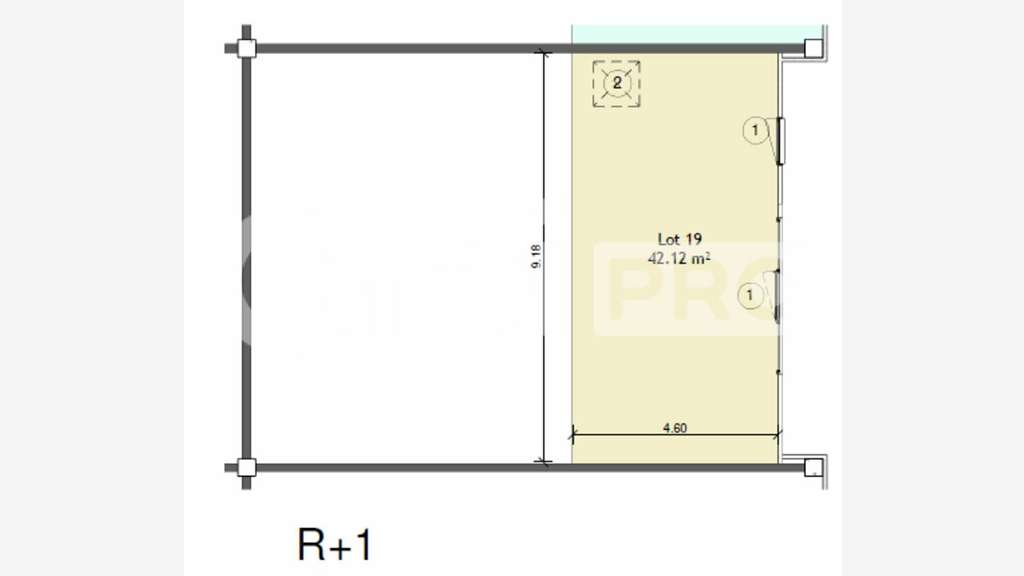 Vente local neuf 150m² à Vailhauquès ZAC Bel-Air