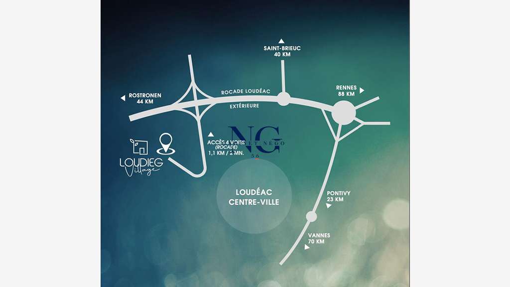 AV locaux d'activités à partir de 93m² à Loudéac