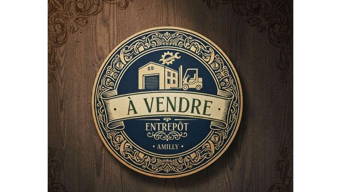 Vente entrepôt 631m² à Amilly