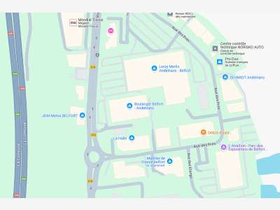 Local 1500m² à vendre ZAC des Prés à Andelnans