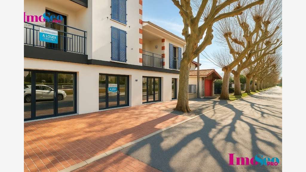 AV local commercial 106m² proche plages Andernos