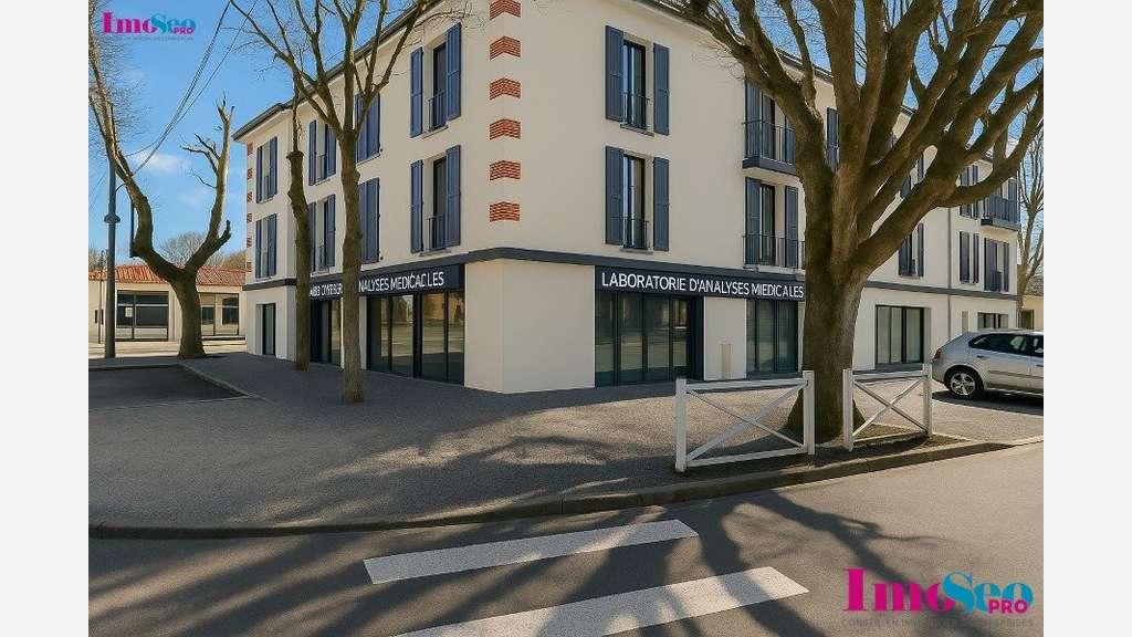 AV local commercial 106m² proche plages Andernos