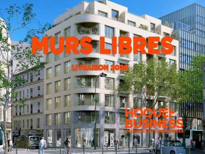 A vendre murs libres de 200m² en VEFA à Courbevoie
