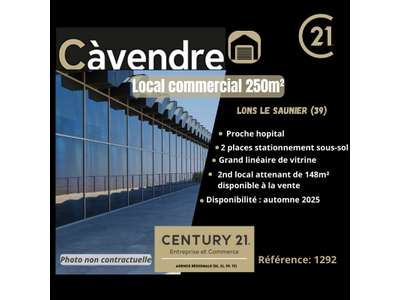 Vente Locaux commerciaux - Boutiques à Lons-le-Saunier