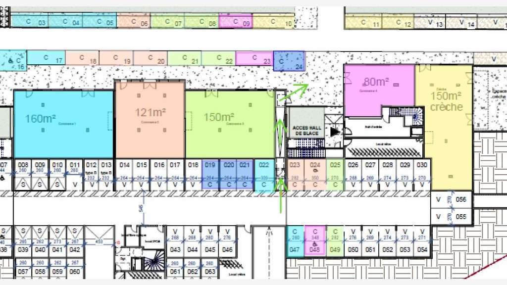 Vente murs commerciaux de 349m² à Lyon Gleize