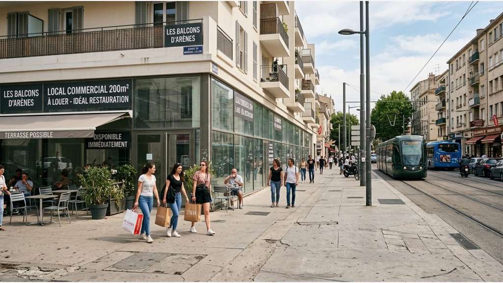 Vente murs libres restauration 200m² à Montpellier