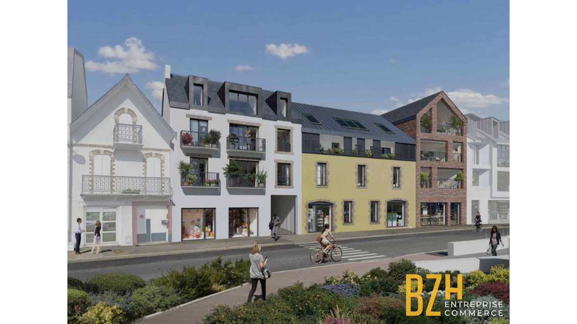 A vendre local neuf 83.63m² sur port de Quiberon