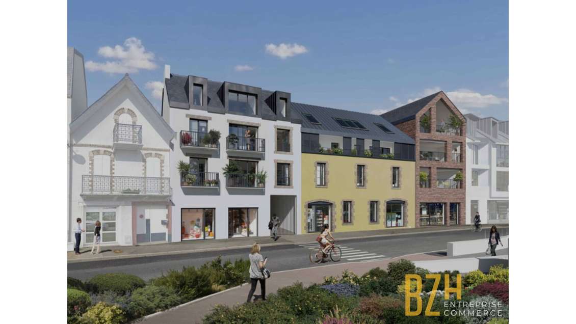 A vendre local neuf 83m² sur le port de Quiberon
