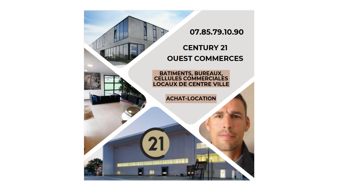 Vente murs commerciaux 38m² RDC à Fouesnant