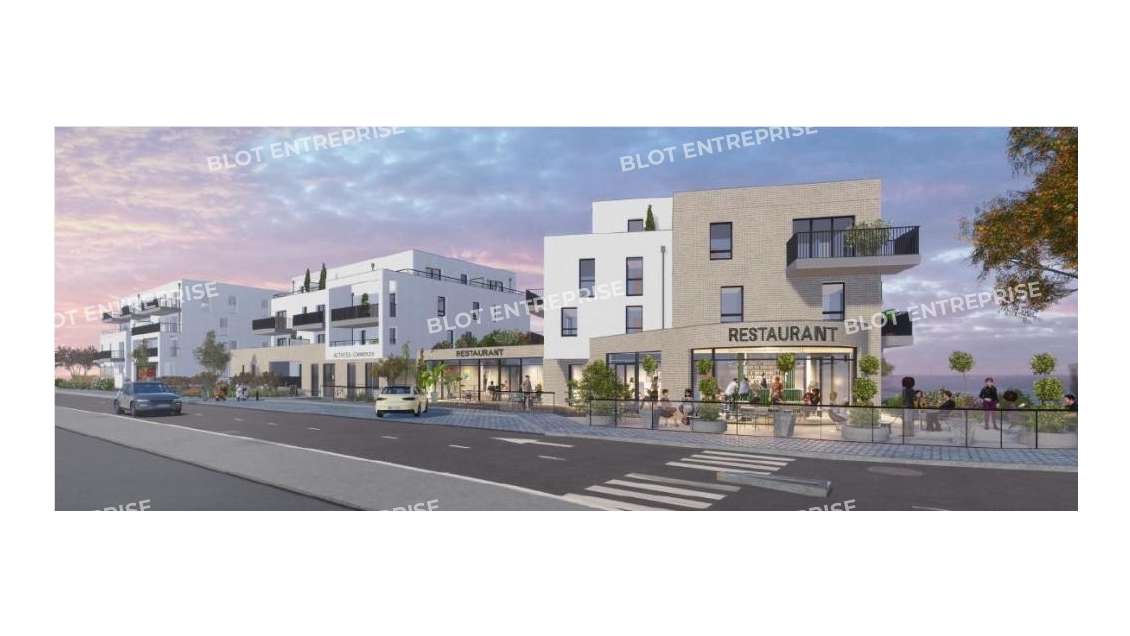 A vendre locaux commerciaux 112m² Saint Nazaire