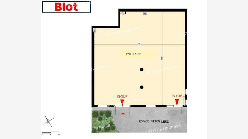 A vendre locaux commerciaux 112m² Saint Nazaire