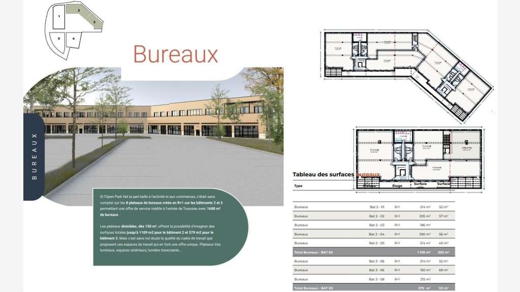 AV cellules commerciales de 161 à 713m² à Toussieu