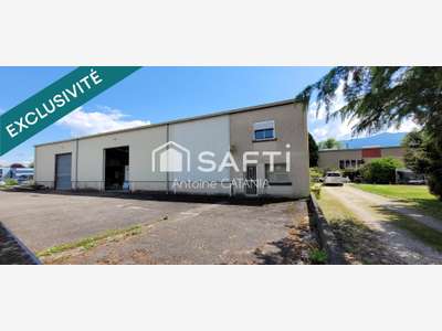 Entrepôt professionnel, bureaux à Tullins