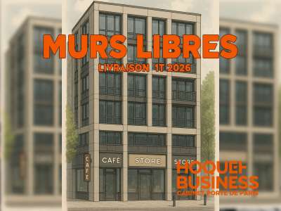 A vendre murs libres 85m² livraison 1T26 à Vanves