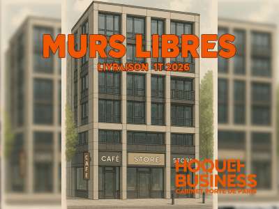 A vendre murs libres 85m² livraison 1T26 à Vanves