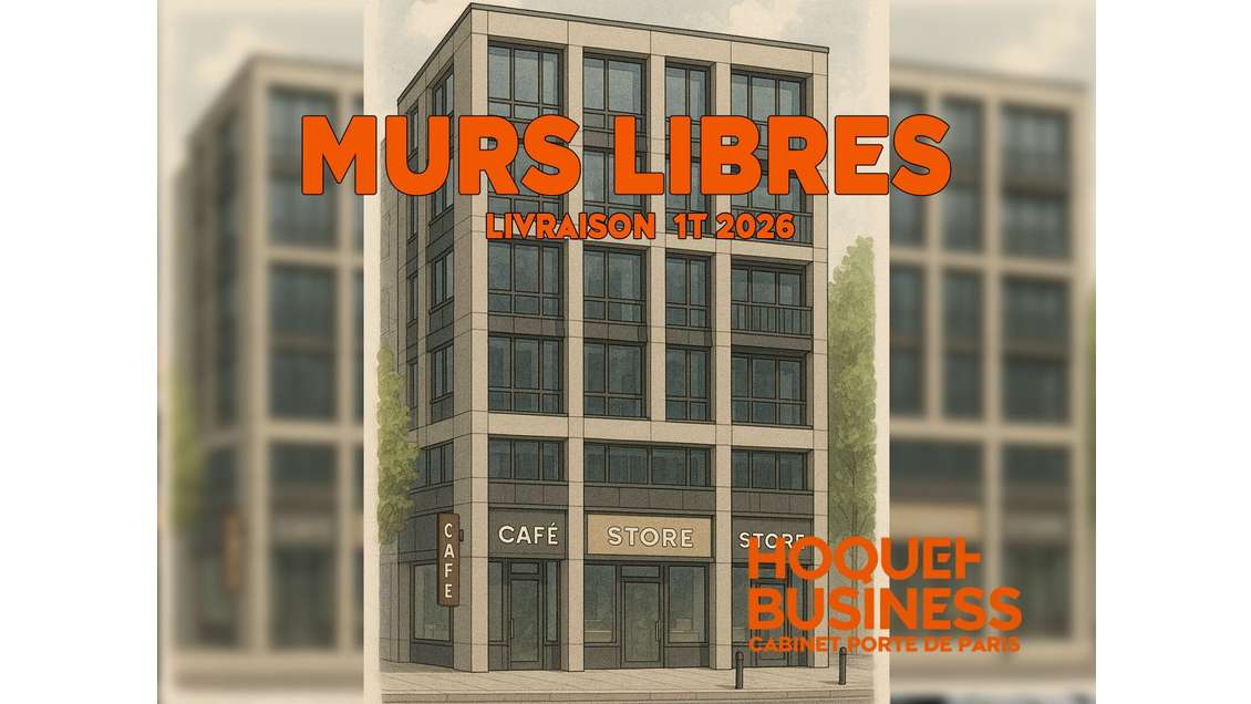 A vendre murs libres 85m² livraison 1T26 à Vanves