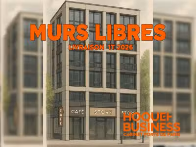 A vendre murs libres 85m² livraison 1T26 à Vanves