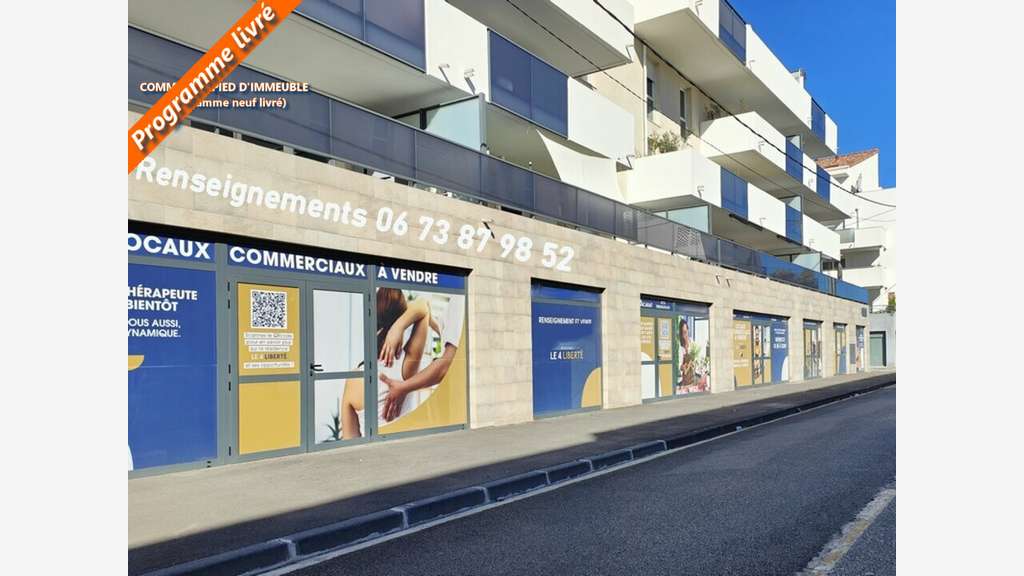 Vente local commercial neuf 39m² à Miramas