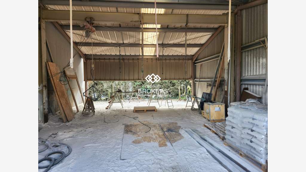 Vente locaux d'activité 500m² et maison à Cadours