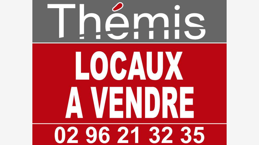 Vente local 1000m² empl de qualité à Lannion