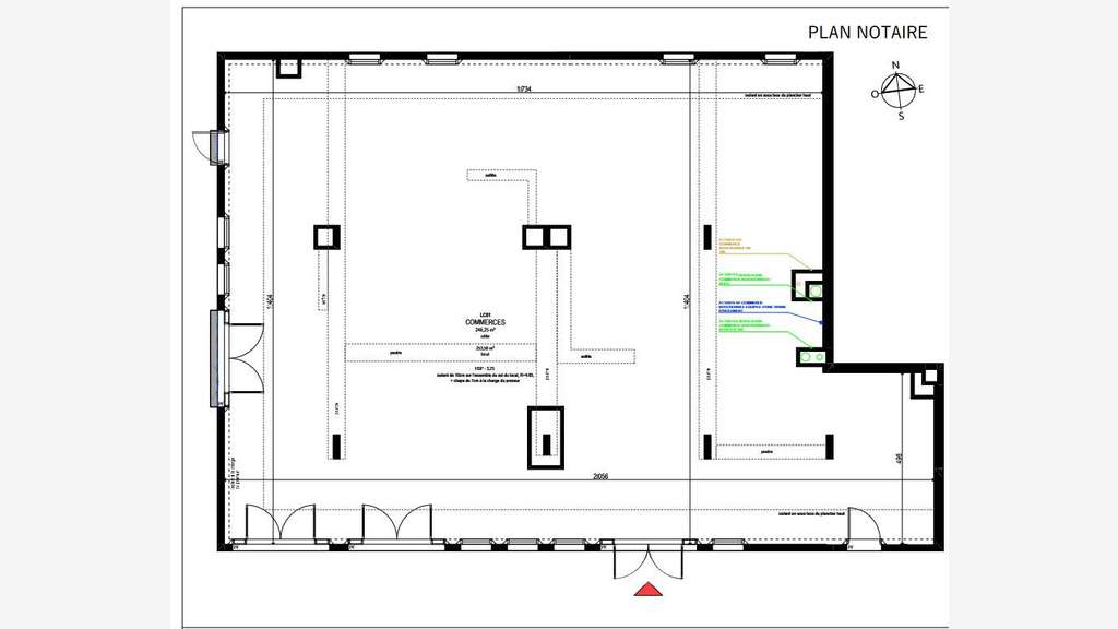 Vente locaux neufs bruts 246m² à Rognac