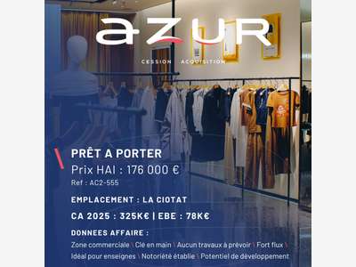 AV local commercial emplacement N°1 zc La Ciotat