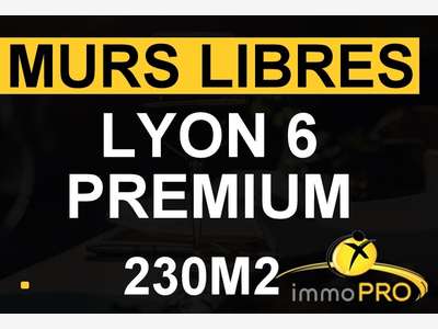 Vente murs commerciaux de 230m² à Lyon 69006