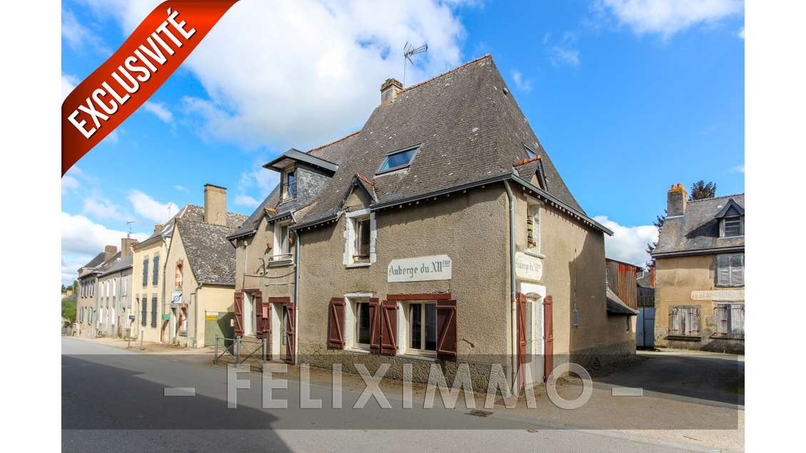 Vente murs  avec appartement Saint-Ouën-des-Toits