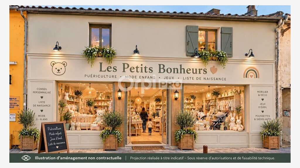 Murs commerciaux 106m² à vendre Bouguenais centre
