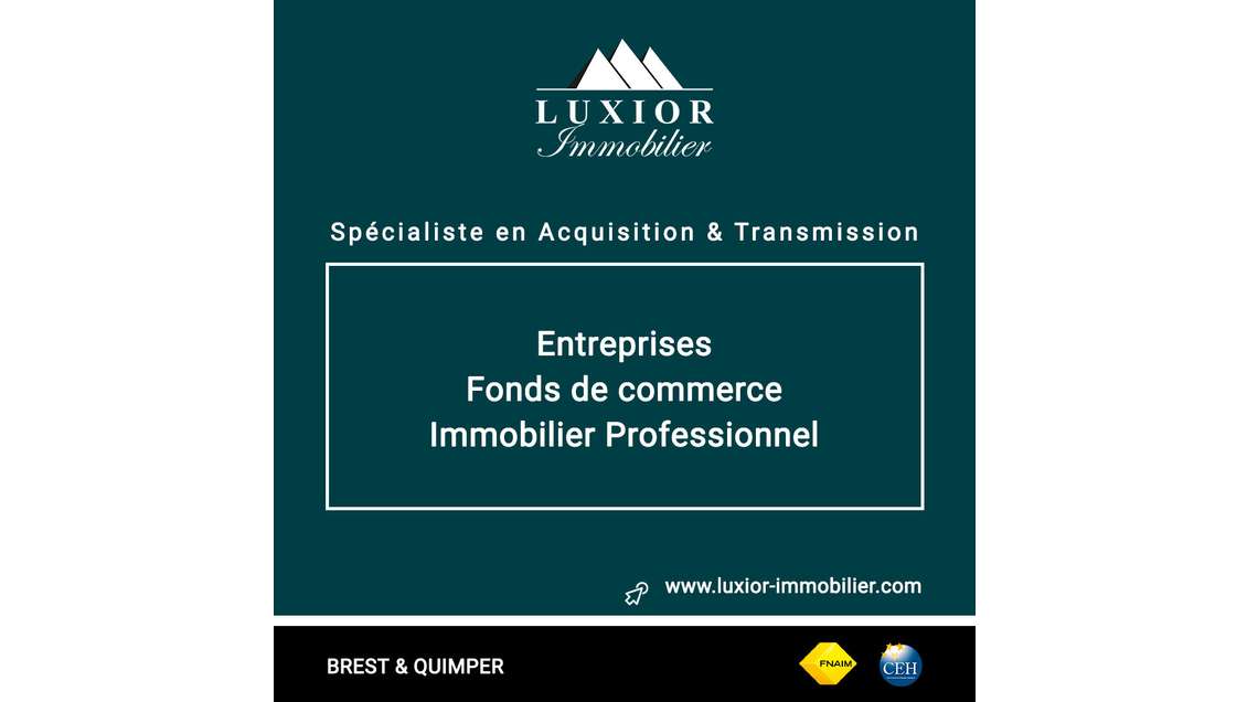 A vendre murs commerciaux quartier  prisé de Brest