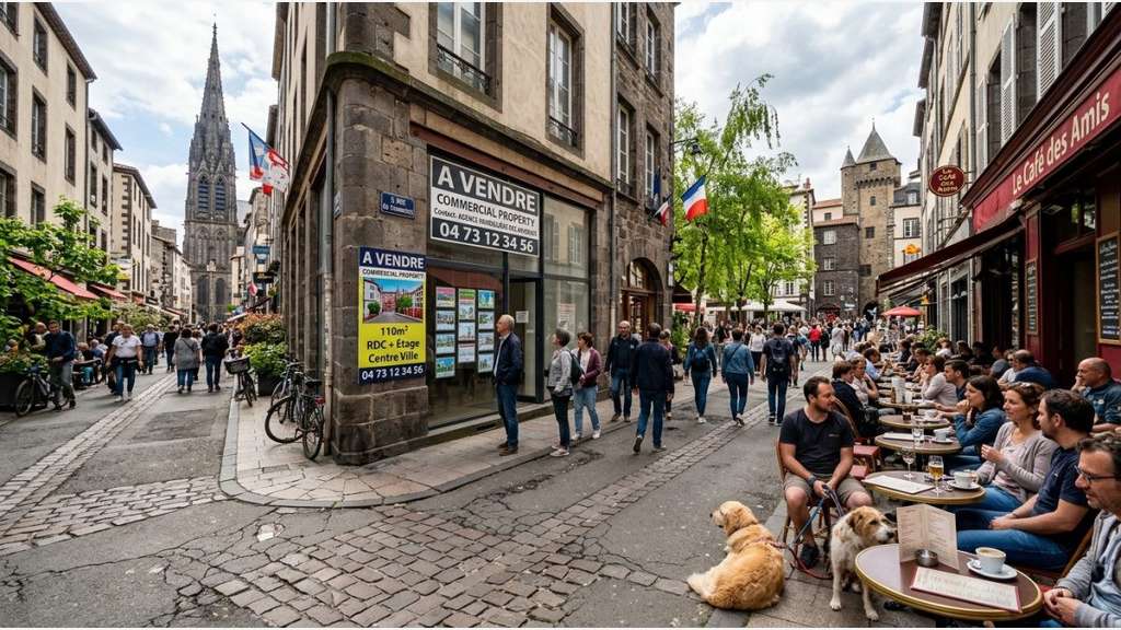 Vente murs commerciaux 277m² à Clermont-Ferrand