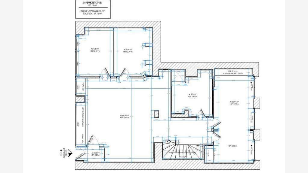 Bien rare : murs 163m² Lyon 7e Saxe-Gambetta