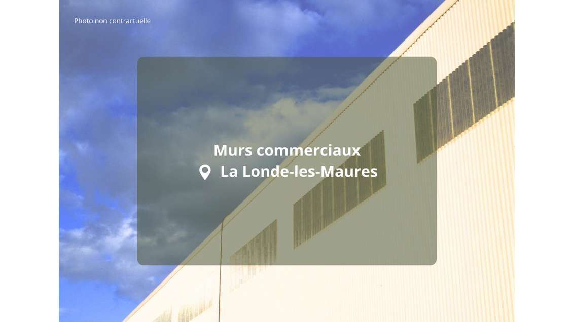 Vente murs commerciaux 600m² sur 3800m² à La Londe