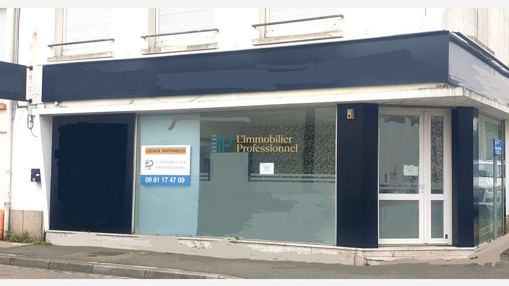 Vente murs commerciaux d'angle 62m² à Lanester