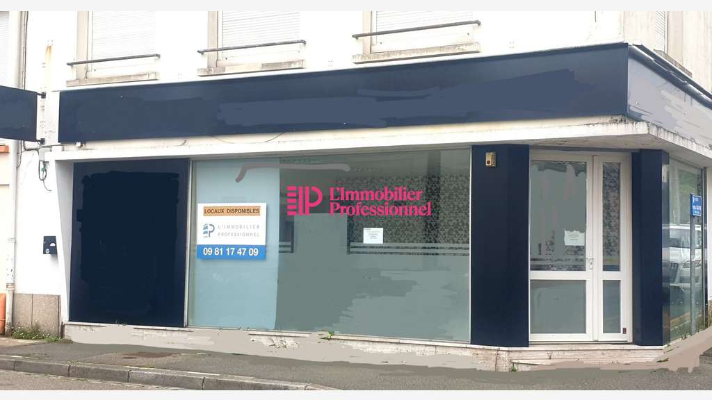 Vente murs commerciaux d'angle 62m² à Lanester