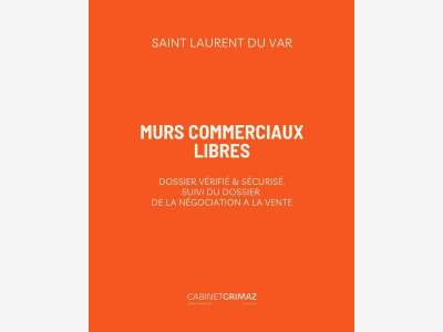 Vente murs restaurant libres Saint-Laurent-du-Var
