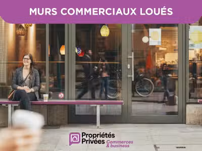 Murs commerciaux loués 92m² à Montpellier
