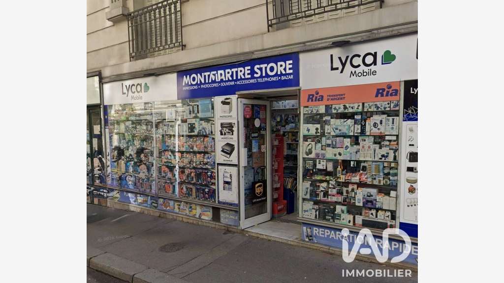 Vente murs commerciaux loués à Paris 18e