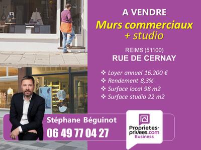 Vente Locaux commerciaux - Boutiques à Reims