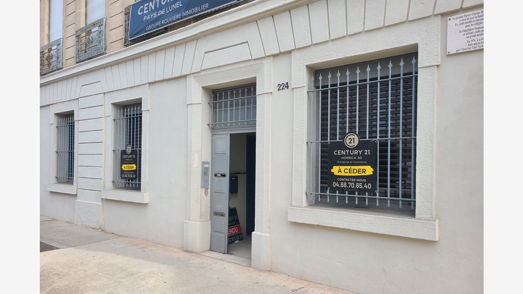 Vente murs commerciaux 227m² à Lunel centre